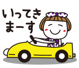 Bangs short girl Tomeko sticker #6780286