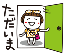 Bangs short girl Tomeko sticker #6780287