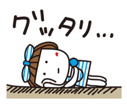 Bangs short girl Tomeko sticker #6780294