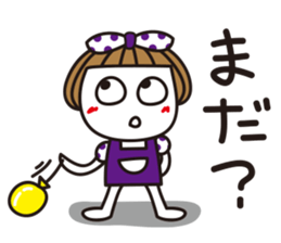 Bangs short girl Tomeko sticker #6780295
