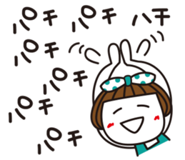 Bangs short girl Tomeko sticker #6780302