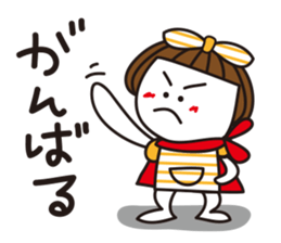 Bangs short girl Tomeko sticker #6780312
