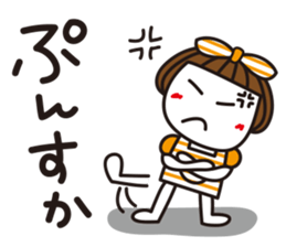Bangs short girl Tomeko sticker #6780314