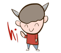 Buffalo Boy sticker #6780410