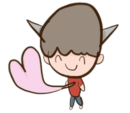 Buffalo Boy sticker #6780440