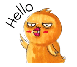 chick boy sticker #6780524