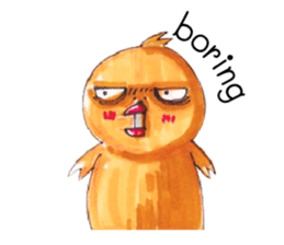 chick boy sticker #6780535