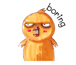 chick boy sticker #6780535