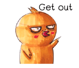 chick boy sticker #6780541