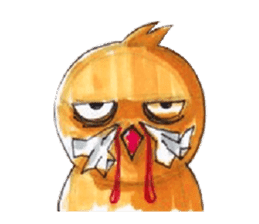 chick boy sticker #6780557