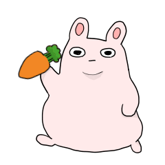 Daily life of expressionless rabbit