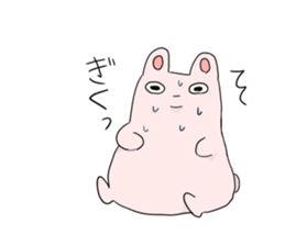 Daily life of expressionless rabbit sticker #6780737