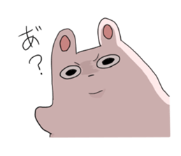 Daily life of expressionless rabbit sticker #6780743