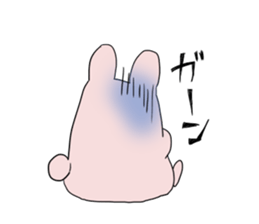 Daily life of expressionless rabbit sticker #6780753