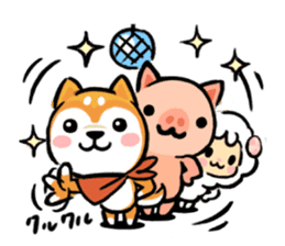 Heartwarming Shiba Inu sticker #6781330