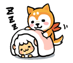 Comical Shiba Inu sticker #6781568