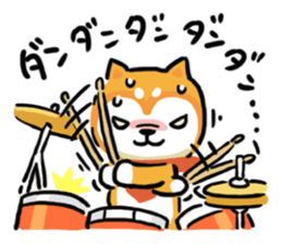 Comical Shiba Inu sticker #6781582
