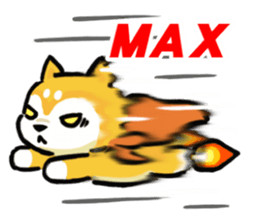 Comical Shiba Inu sticker #6781586