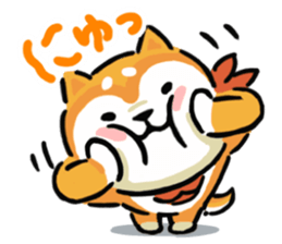 Comical Shiba Inu sticker #6781601