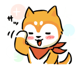 Comical Shiba Inu sticker #6781606