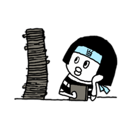 Daily life of Yong 2 sometimes a hobby sticker #6781854