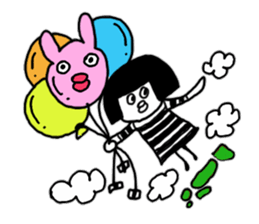 Daily life of Yong 2 sometimes a hobby sticker #6781885