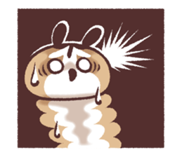 Striped Owl sticker #6783424