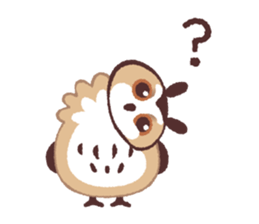 Striped Owl sticker #6783428