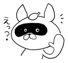 Raccoon had enough : MOW TANU sticker #6783454