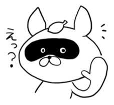 Raccoon had enough : MOW TANU sticker #6783454