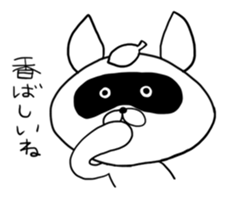 Raccoon had enough : MOW TANU sticker #6783465