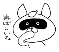 Raccoon had enough : MOW TANU sticker #6783465