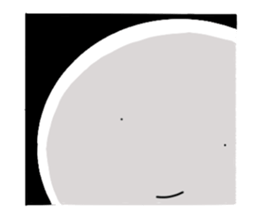 Serious look sticker sticker #6783829