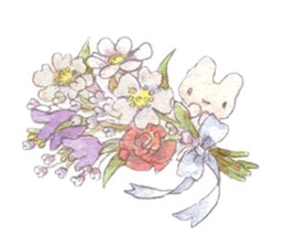 Girl and animals sticker #6783887