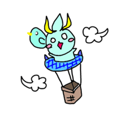 Everyday's majinsan sticker #6784012