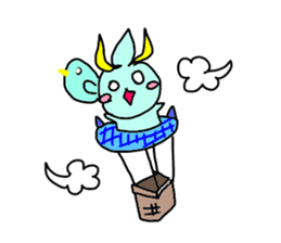 Everyday's majinsan sticker #6784012
