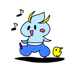 Everyday's majinsan sticker #6784045