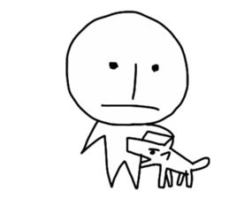 Captain poker face sticker #6784716