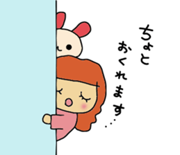 let's girl's talk sticker #6784996