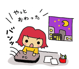 let's girl's talk sticker #6784997