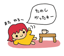 let's girl's talk sticker #6785007