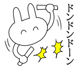 Omatsuri Wasshoi Rabbit sticker #6785018