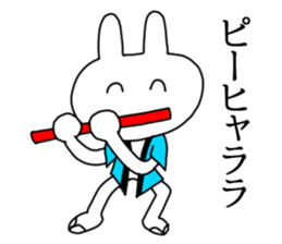Omatsuri Wasshoi Rabbit sticker #6785022