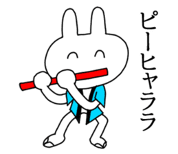 Omatsuri Wasshoi Rabbit sticker #6785022