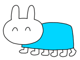 Omatsuri Wasshoi Rabbit sticker #6785023