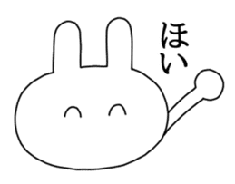 Omatsuri Wasshoi Rabbit sticker #6785041