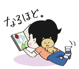 Daily life's Sticker of my daughter sticker #6785068
