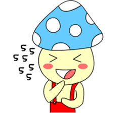 Little mushroom sticker #6785288