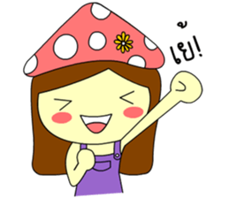 Little mushroom sticker #6785300