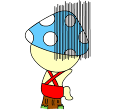 Little mushroom sticker #6785303